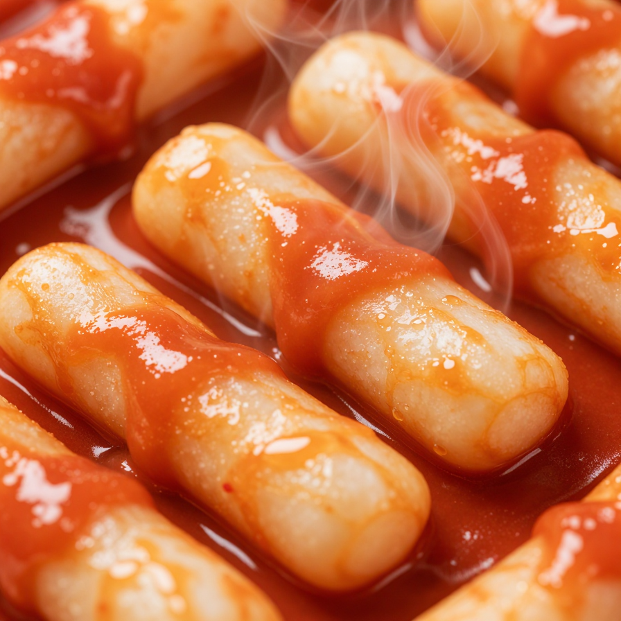 윤기 좔좔 흐르는 떡볶이